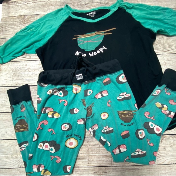 baby sushi pajamas